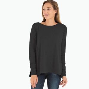 Free Fly Apparel Women's Long Sleeve Tee - Black